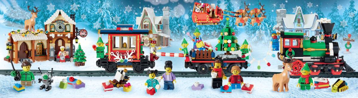 Lego Christmas Train Puzzle 5008258