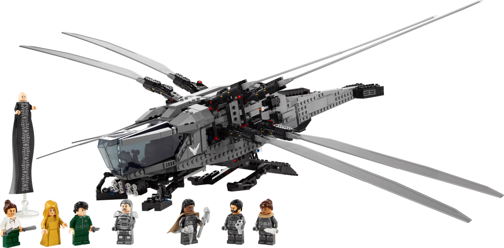 LEGO Icons Dune Atreides Royal Ornithopter 10327 minifigures