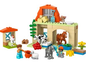 LEGO Dieren verzorgen op de boerderij 10416