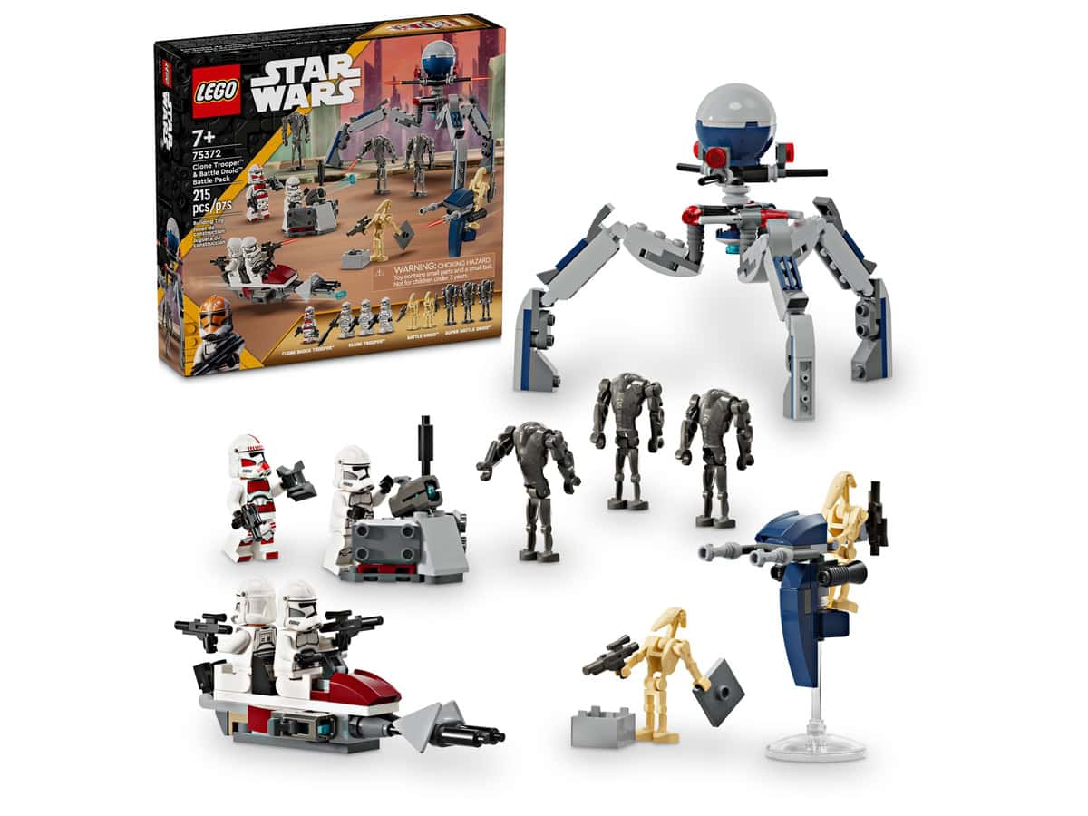 Clone Trooper Battle Droid Battle Pack 75372