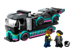 LEGO Raceauto en transporttruck 60406