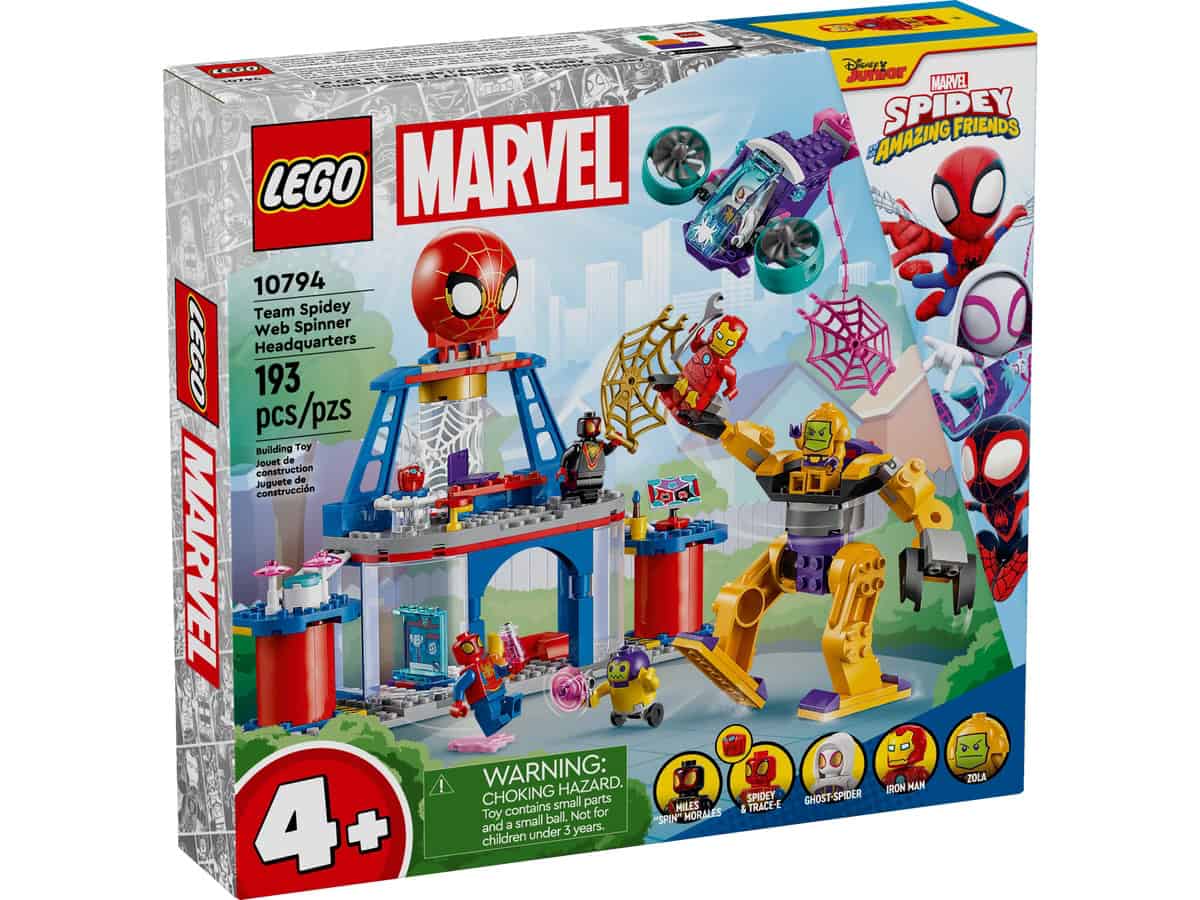 team spidey web spinner headquarters 10794