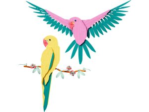LEGO De Faunacollectie – Kleurrijke papegaaien 31211