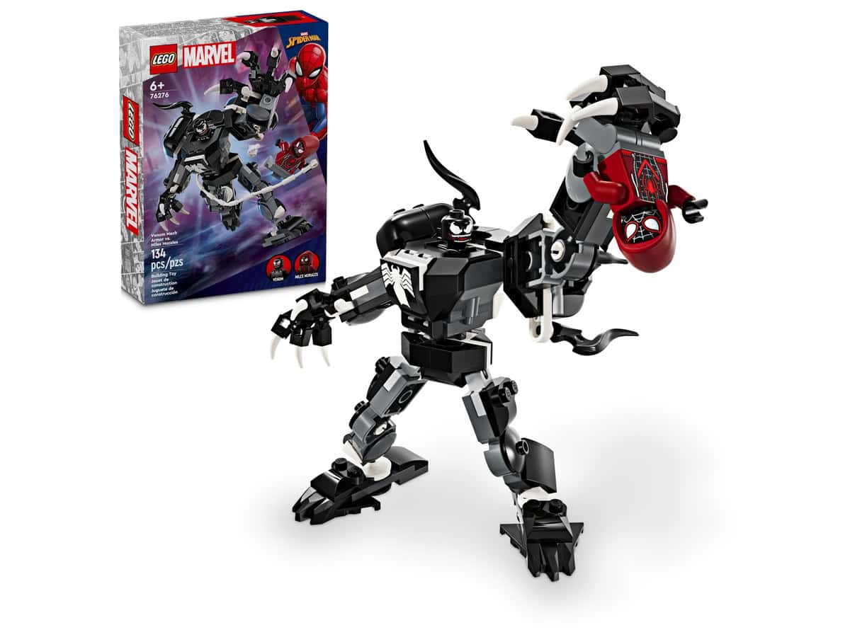 Venom Mech Armor Vs Miles Morales 76276