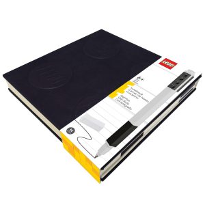 LEGO Notitieboekje met gelpen – zwart 5008310