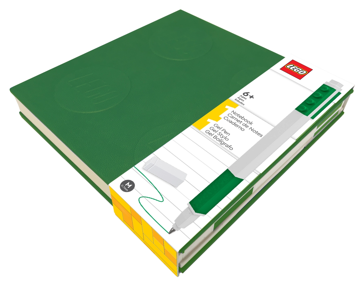 Notebook With Gel Pen Green 5008309