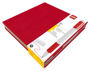 LEGO Notitieboekje met gelpen – rood 5008307