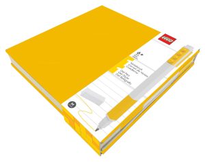 LEGO Notitieboekje met gelpen – geel 5008308
