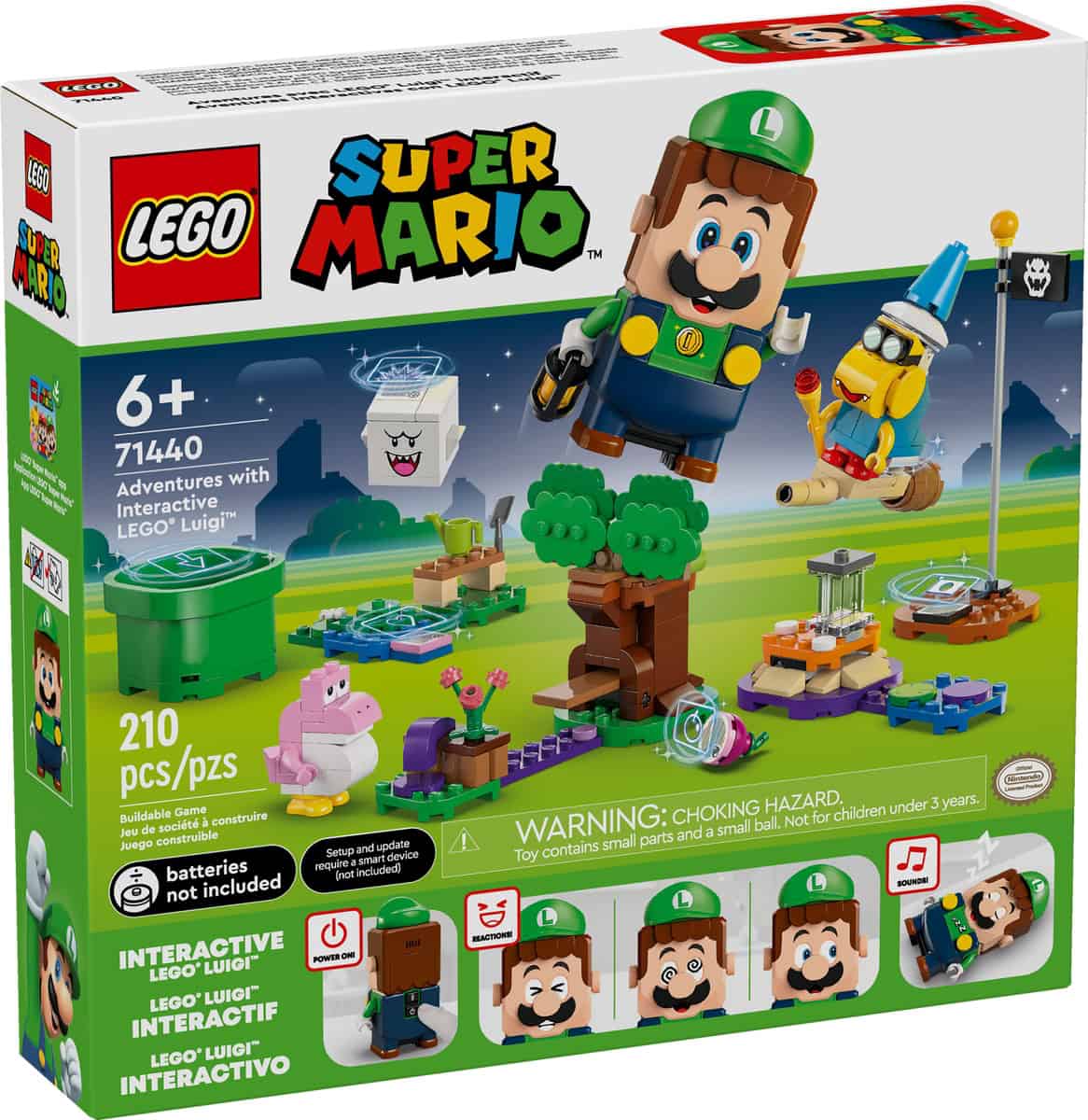 Adventures With Interactive Lego Luigi 71440