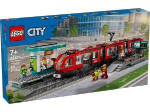 LEGO Stadstram en station 60423
