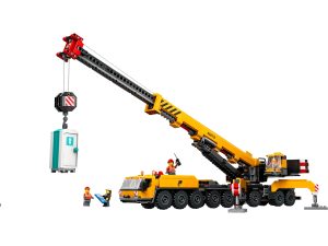 LEGO Gele mobiele bouwkraan 60409