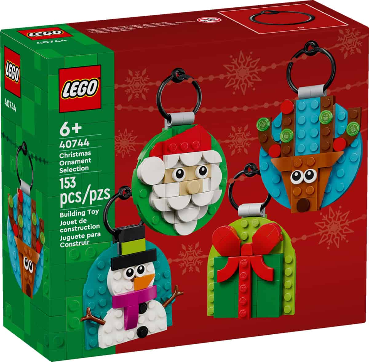 LEGO Schattige kerstversieringen 40744