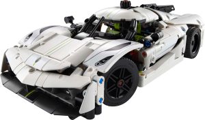 LEGO Koenigsegg Jesko Absolut witte hypercar 42184