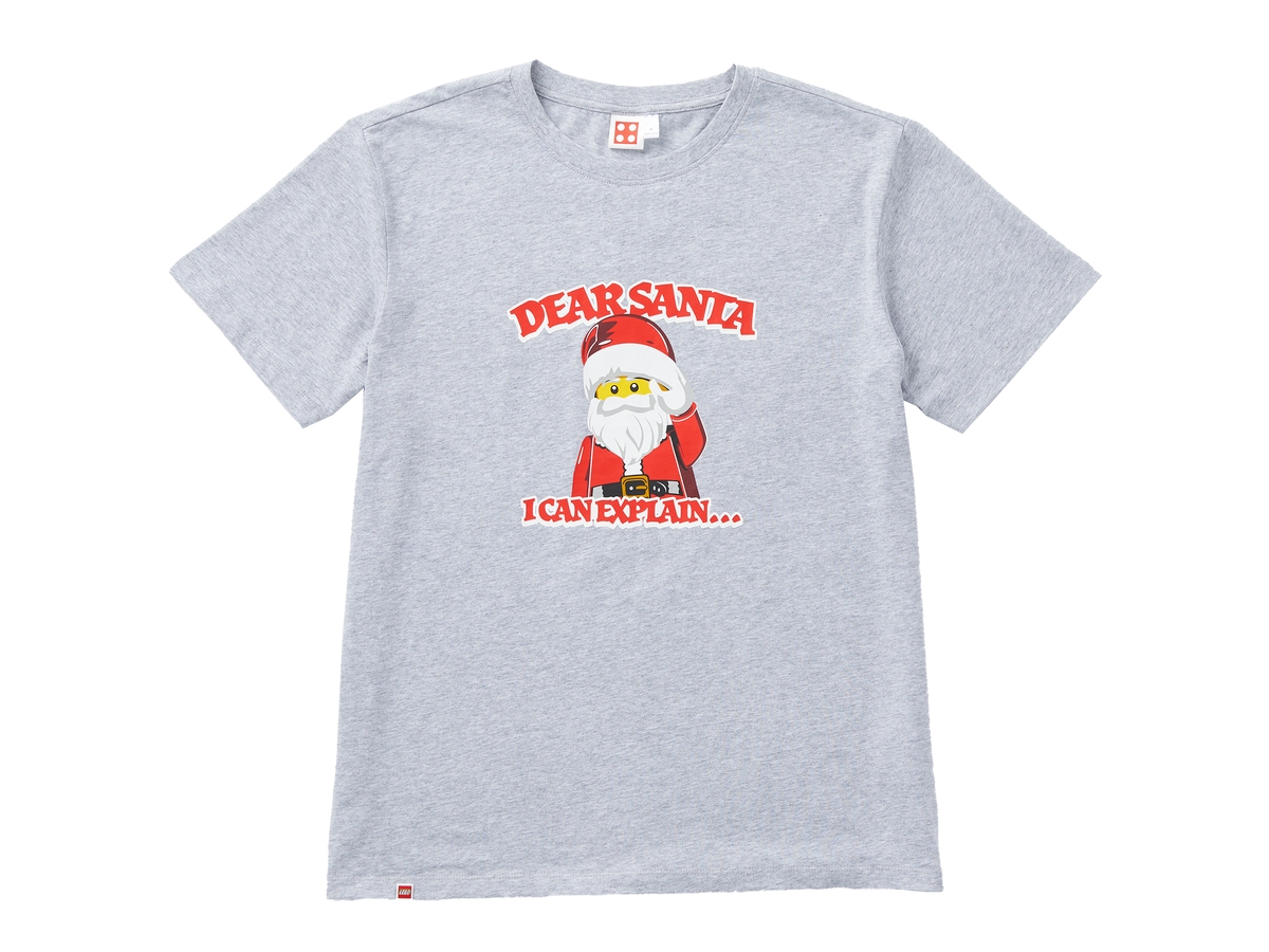 LEGO Dear Santa T-shirt met korte mouwen voor volwassenen 5009125