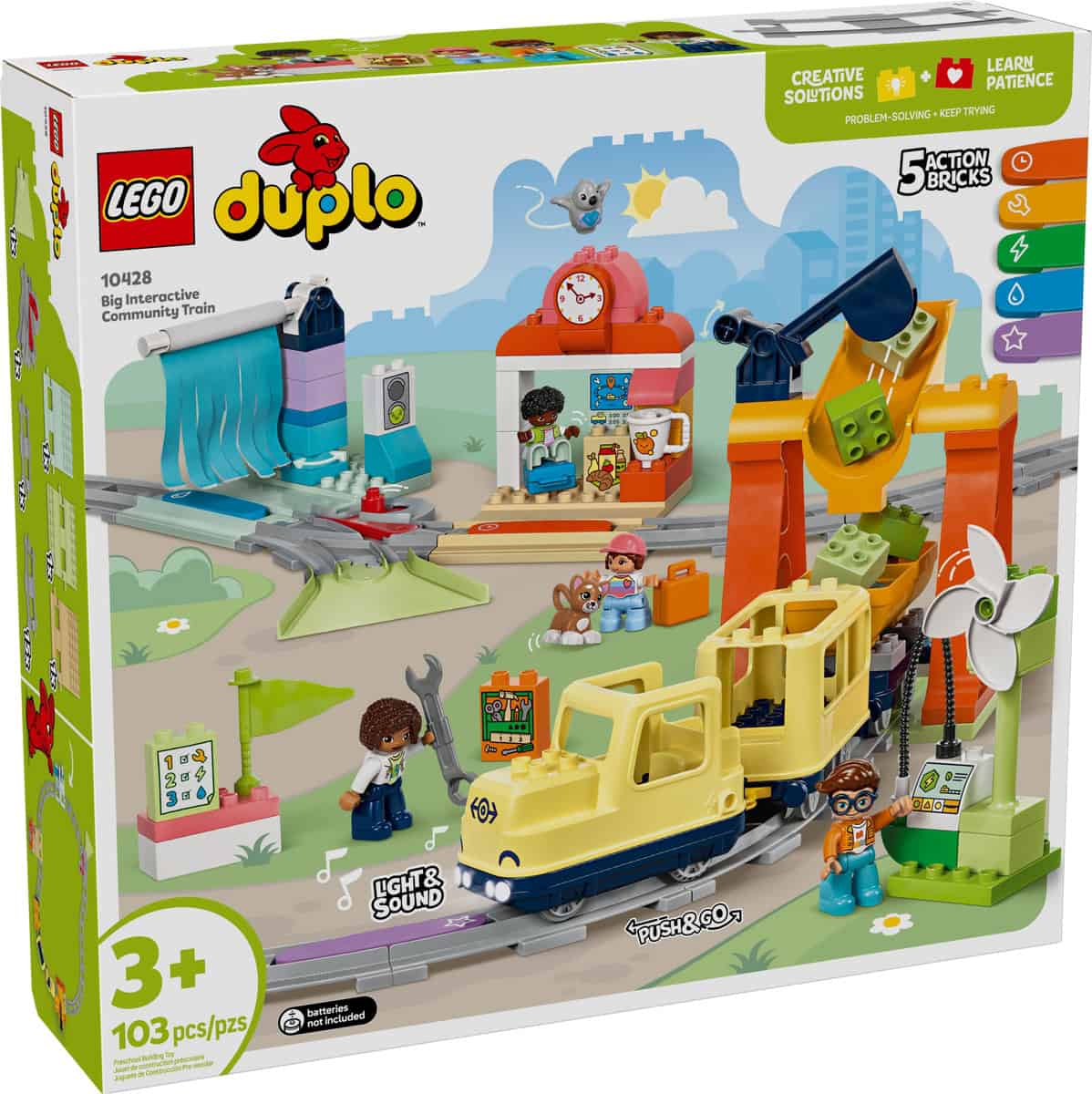 LEGO Grote interactieve buurttrein 10428