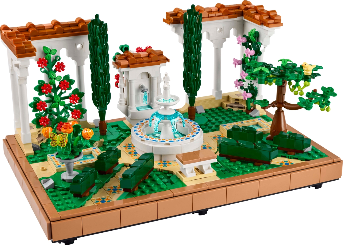 LEGO Tuin met fontein 10359