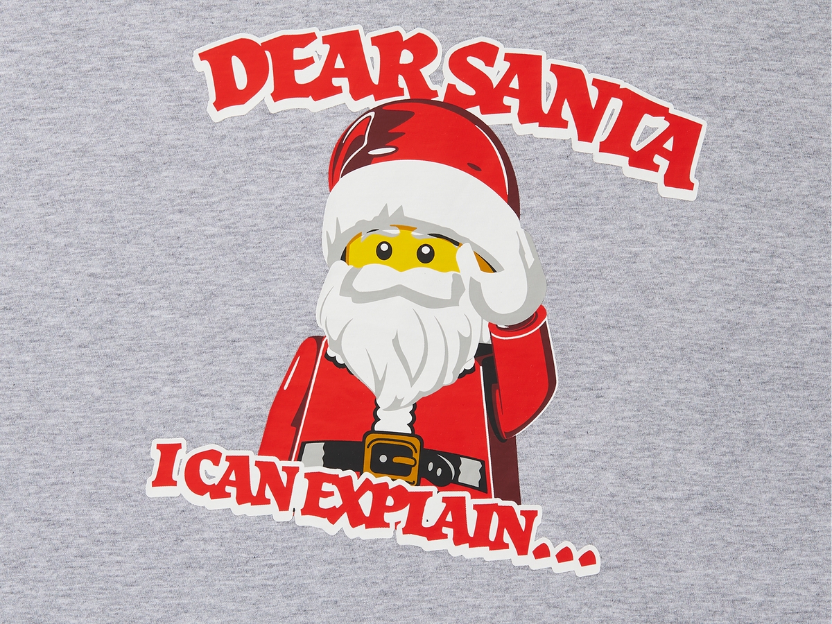 LEGO Dear Santa T-shirt met lange mouwen voor kinderen 5009124